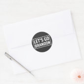 lets go brandon laat brandon merken ronde sticker (Envelop)