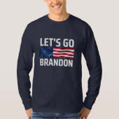 lets go brandon laat brandon merken t-shirt (Voorkant)