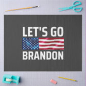 lets go brandon laat brandon merken tissuepapier (Craft)