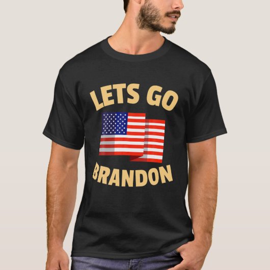 Let's Go Brandon Let's Go Brandon Chant T-shirt (Voorkant)