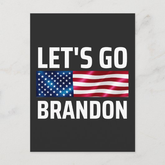 lets go brandon lets go brandon feestdagenkaart (Voorkant)