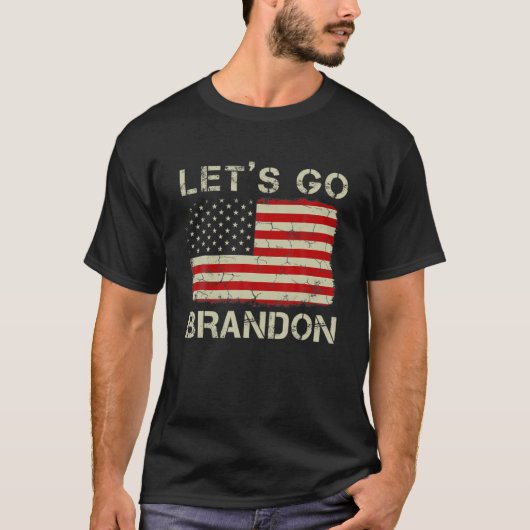 Lets Go Brandon Let's Go Brandon Funny T-shirt (Voorkant)