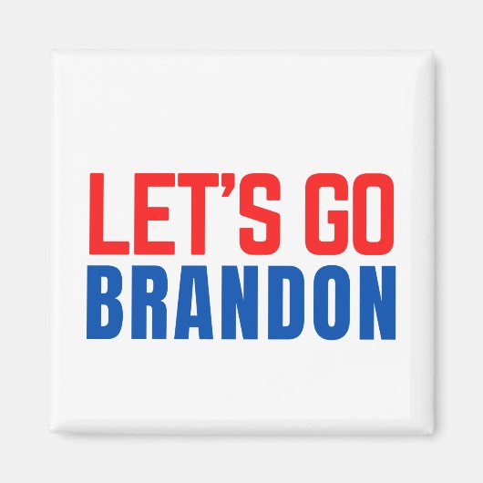 lets go brandon magneet (Voorkant)