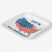 Lets Go Brandon Papieren Bordje (Gebogen)