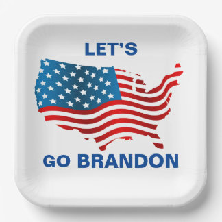 Lets Go Brandon Papieren Bordje