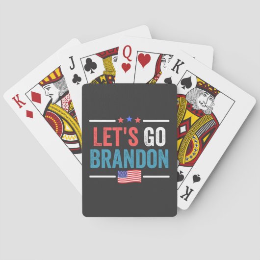 Let's Go Brandon Pokerkaarten (Achterkant)