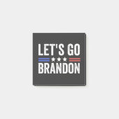 Let's Go Brandon Post-it® Notes (Voorkant)