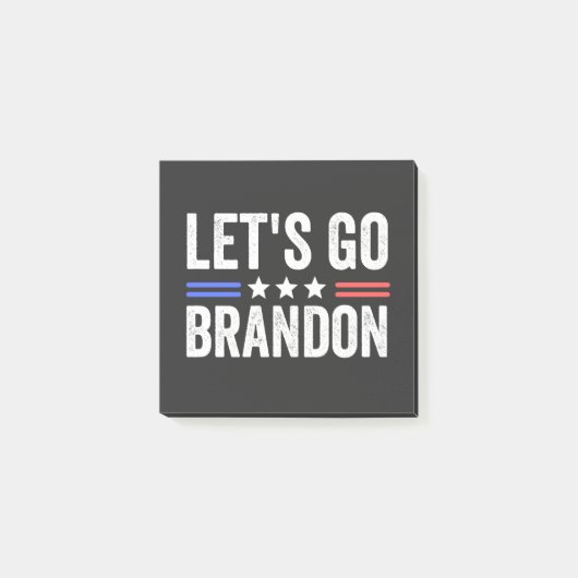 Let's Go Brandon Post-it® Notes (Voorkant)