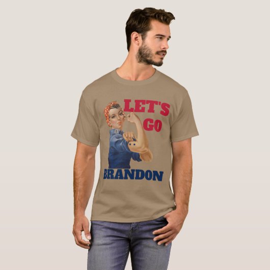lets go brandon t-shirt (Voorkant volledig)