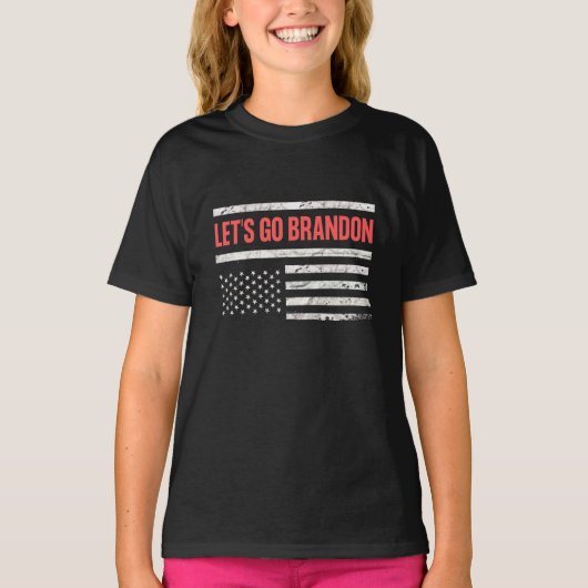 Let's Go Brandon T-shirt (Voorkant)