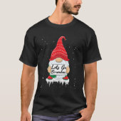 Lets-Go-Brandon T-shirt Funny Kerstgnome Let's-Go (Voorkant)