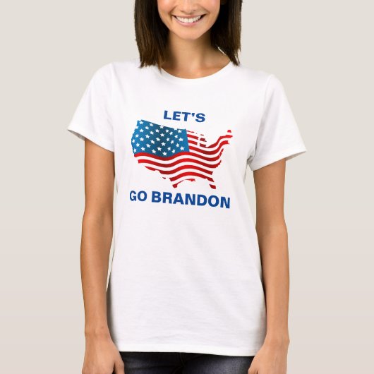 Lets Go Brandon Womens Tanktop (Voorkant)