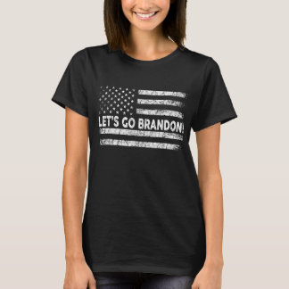 Lets Go Branson Brandon Antibiden Black T-shirt
