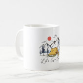 Let's Go Camping Koffiemok (Voorkant links)