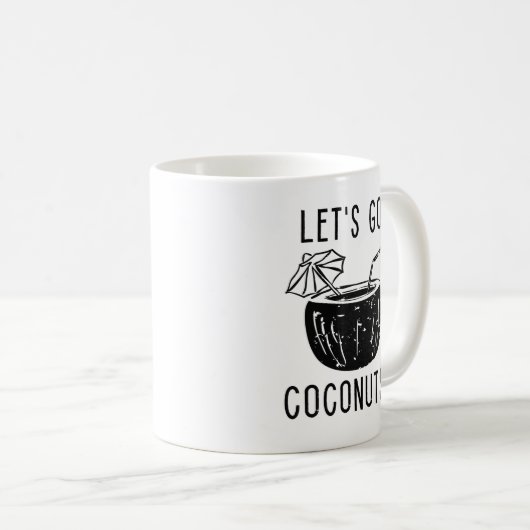 Let's Go Conuts Koffiemok (Voorkant rechts)