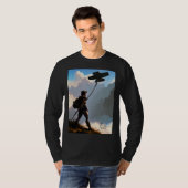 Let's Go Fly a Kite by Don Castillo Artist on FB T-shirt (Voorkant volledig)