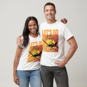 Let's Go Fly Adventure wacht op - Pilot Gifts T-shirt (Unisex)