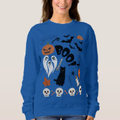 Lets Go Ghouls Grappig Halloween Party Kostuum Trui (Voorkant)