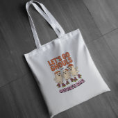 Let's Go Ghouls Roller Schaats Halloween Naam Tote Bag