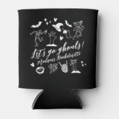 Let's Go Ghouls Spooky Whimsical Meisjesuitje Blikjeskoeler (Voorkant)