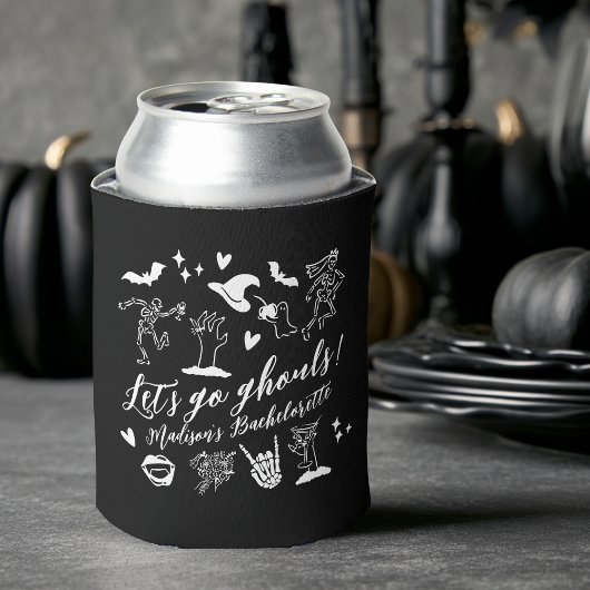 Let's Go Ghouls Spooky Whimsical Meisjesuitje Blikjeskoeler