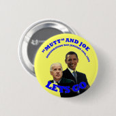 LETS GO HA HA HA HA - Gepersonaliseerd Ronde Button 5,7 Cm (Voorkant /achterkant)