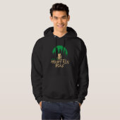 Let's Go Mountain Bike Retro Biking  Present Hoodie (Voorkant volledig)
