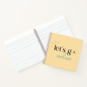 Let's Go Nuclear, Nuclear Energy is Safe Notitieboek (Binnen)