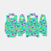 let's go party bedankdoosjes (Uitgevouwen)