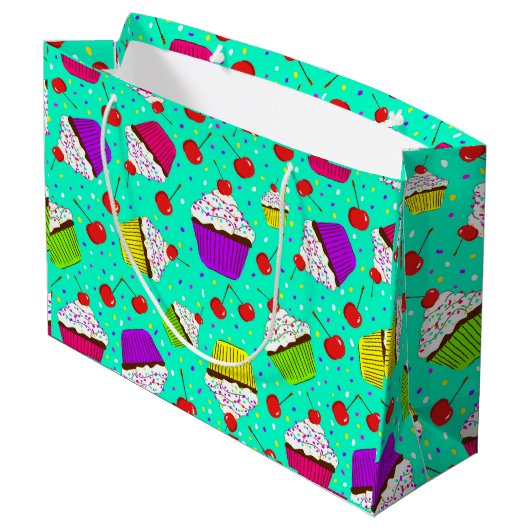 let's go party groot cadeauzakje (Achterkant Gekanteld)