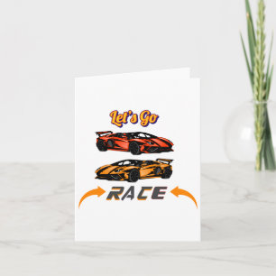 Let's Go Race - Supercar Speed Racing Design Stick Kaart