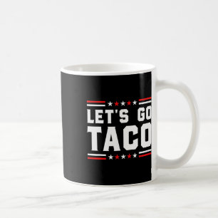 Let's Go Taco - Grappig Patriottisch Taco Handelst Koffiemok