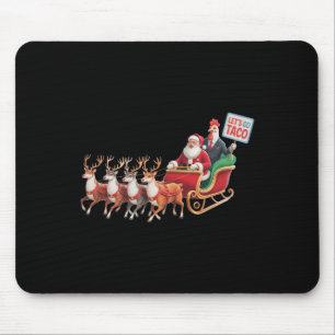 Let's Go Taco - Grappige Sleigh Ride Met Sinterkla Muismat