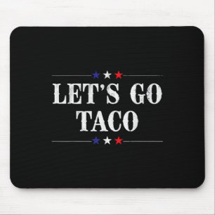 Let's Go Taco Retro Vintage Let's Go Taco Muismat