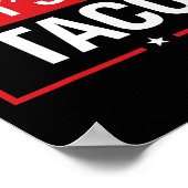Let's Go Taco Shirt Funny Slogan Let's Go Taco 2  Poster (Hoek)