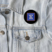 Let's Go Taco Shirt Let's Go Taco 18 Ronde Button 5,7 Cm (In situ)