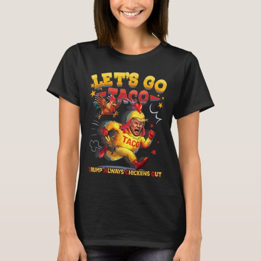 Let's Go Taco Shirt Let's Go Taco 26 (Voorkant)
