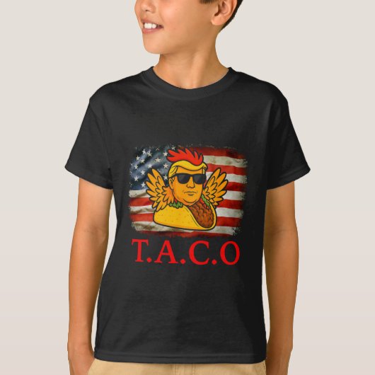 Let's Go Taco Shirt T.a.c.o Funny Trendy Chicken T (Voorkant)