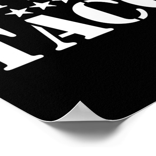 Let's Go Taco Trump Always Chickens Out 1 (2)  Poster (Hoek)