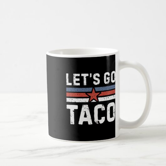 Let's Go Taco - Vintage 2 Koffiemok (Rechts)
