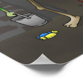 Let's go Trick or Treat with the Pumpkin  Poster (Hoek)