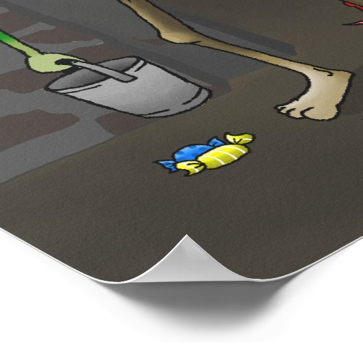 Let's go Trick or Treat with the Pumpkin Poster (Hoek)