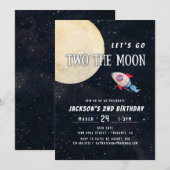 Let's Go Two Het tweede verjaardagsfeest van de ma Kaart (Voorkant / Achterkant)