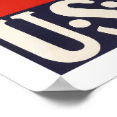 Let's Go!  U.S. Marines. Poster (Hoek)