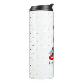 Let's Go! Walk Flat-Coated Retriever Dog (liver) Thermosbeker (Gedraaid links)