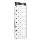 Let's Go! Walk Flat-Coated Retriever Dog (liver) Thermosbeker (Geroteerd rechts)