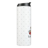 Let's Go! Walk German Shepherd Dog (black tan) Thermosbeker (Gedraaid links)