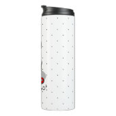 Let's Go! Walk Irish Water Spaniel Dog (liver 1) Thermosbeker (Geroteerd rechts)