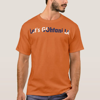 Lets GOhtani LA Blauw en Wit T-shirt