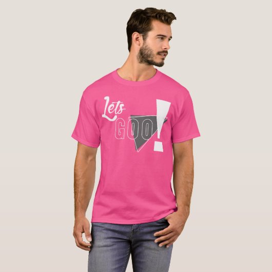 Lets Goo T-shirt (Voorkant volledig)